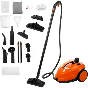 Steam Cleaner with 5M Extra-Long Power Cord for Home Floor and Car Cleaning Handheld Steam Mop