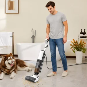 Steam Handheld Wet/Dry Vacuum Cleaner and Mop for Home
