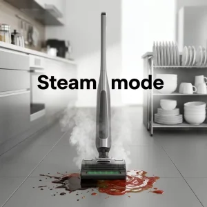 Steam Mode Hot Air Drying Self-Cleaning Cordless Wet and Dry Vacuum Cleaner Floor Washer
