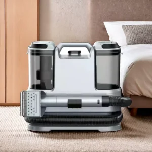 Steam Wet Dry Carpet Cleaning Machine Powerful Portable Canister Sofa Car Carpet Cleaner Hot Water Spray Lightweight 1200W Hotel