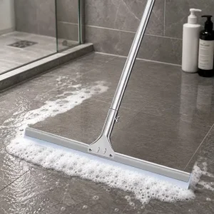 Straight Floor Squeegee with Soft TPR Blade for Hospital, Factory, and Household Cleaning