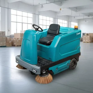 Sturdy GIYO S1600 Electric Ride On Industrial Automatic High Pressure Cleaning New Floor Sweeper with Long Lifespan