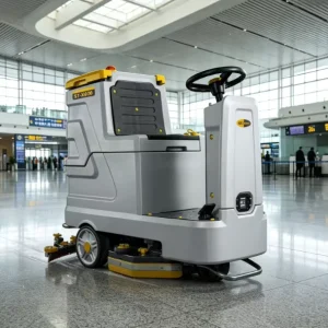 Support OEM ODM Commercial Floor Scrubber ST-X600 Electric Driving Floor Scrubber Machine 560mm Cleaning Width