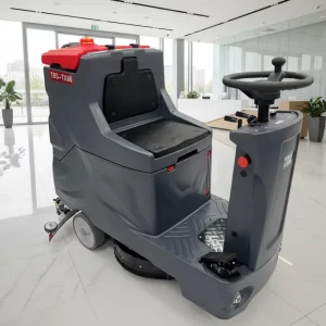 Tebais TX60 Fully Automatic Self Cleaning Electric Floor Scrubber for Industrial Factories Workshops Shopping Malls Supermarkets