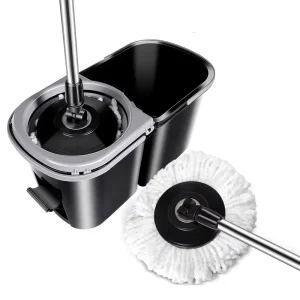Telescopic Adjustable Rotating Chenille Microfiber Car Wash Mop and Brush Kit