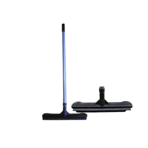 Telescopic Floor Rubber Broom Squeegee Brush