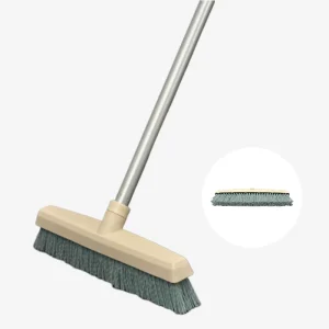 Telescopic Handle Multi Surface Heavy Duty Push Broom for Industrial Commercial Outdoor Cleaning