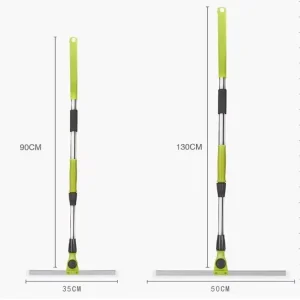 Telescopic Rod Silicone Floor Squeegee