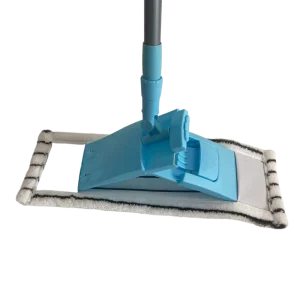 Telescopic Steel Flat Microfiber Mop for Household Cleaning