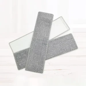 Thickened Superfine Fiber Flat Mop Replacement Cloth Universal No-Hand-Wash One-Step Cleaning Self-Wringer