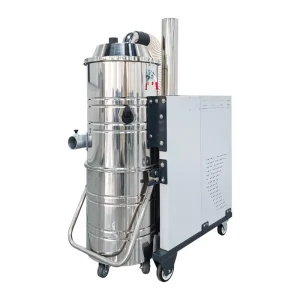 Three Phase 380V Dry and Wet Industrial Vacuum Cleaner for Aluminum Profile Cuttings PVC Shavings Coarse Glass Grinding Powder