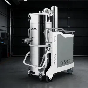 Three-Phase 8000W Stainless Steel Industrial Vacuum Cleaner with HEPA Filter and Automatic Pulse Cleaning