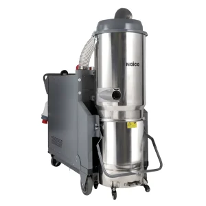 Three-Phase Dual-Motor Metal Industrial Vacuum Cleaner, 15000W, 350kg Capacity, CE Certified