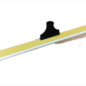 Throw away Tough Plastic Light Weight Epoxy Floor Serrated Straight Speed Squeegee for for Applying clear Epoxy Over Flake