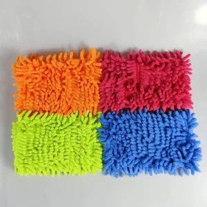 Top-Selling High-Quality Chenille Cleaning Flat Mop Folding Chenille Replacement Flat Mop for House Cleaning
