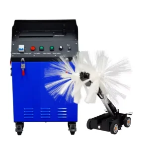 Two-in-One Duct Cleaning Machine with Dust Suction and Negative-Pressure Fan
