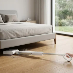 Type C USB Charging Dock Wet Dry Floor Washer Portable Carpet Vacuum Cleaner Mop with Self-Cleaning