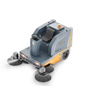 U190 Small Electric Street Sweeper, Mini Industrial Floor Cleaning Machine