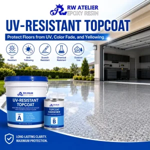 UV-Resistant Floor Topcoat Scratch and Chemical Resistant Outdoor Coating