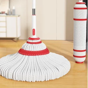 Ultra-Fine Fiber Cotton Thread Mop Head, Detachable and Reusable, Replaceable Mop Head
