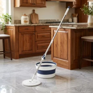 Ultra Fine Fiber Mop Cleaning Kit Equipped with Stainless Steel Rod Durable and Reusable Suitable for Home and Office Use