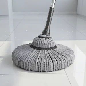 Ultra Fine Microfiber Water Mop 360 Rotatable Long Handle Self twisting Water Mop