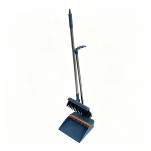 Unique Features Long Handle Folding Broom Set with Dustpan Broom Head Made of Plastic PET PP and Bristle for Home Cleaning