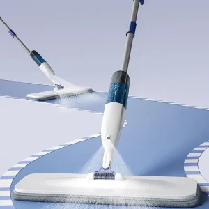 Upgraded Spray Mop Pro Thickened Steel Frame Hands Free Cleaning Nano Mist Technology Mop