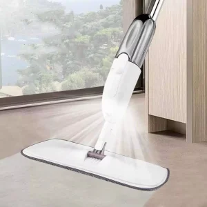 Upgraded Spray Mop Spraying Better Cleaning Effect Sturdy Structure Floor Mop for Indoor Daily Housekeeping