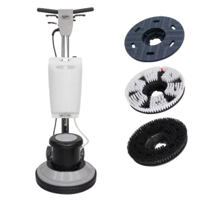 Upright 2-in-1 Floor Tile and Dry Foam Carpet Spot Cleaner Machine