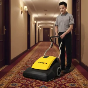 Upright Carpet Vacuum Cleaner 660mm Cleaning Width Adjustable Handle Height