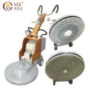 V27 27-Inch 380V 7.5KW/9.5KW Aluminum Manual Floor Polishing Machine with Pads