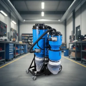 V3-X 3-Motor Electric Industrial Wet and Dry Vacuum Cleaner