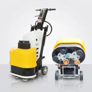 V6 Hand Push Concrete Floor Grinder 4KW 380v Belt Drive Stone Granite Polishing Machine CE Certified