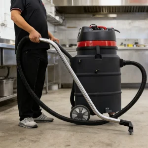 V90 Economical Industrial Water Vacuum Cleaner Wet Dry for Factory Water Cleanup