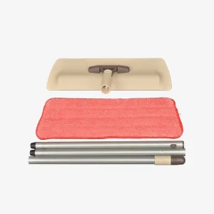 VIPaoclean Adjustable Handle Floor Cleaning Microfiber Flat Mop