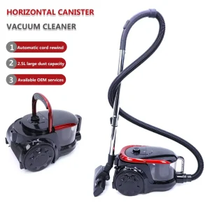 Vaccum 2000w 24000pa Stainless Steel Powerful Cord Aspirateur 2.5L Capacity Cyclone Canister Bagless Vacume Vacuum Cleaner