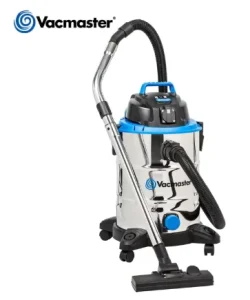Vacmaster VQ1530SFDC 3 in 1 Wet and Dry Vacuum Cleaner Strong Suction Power Water Drain Opening Stainless Steel 1500 W 30L