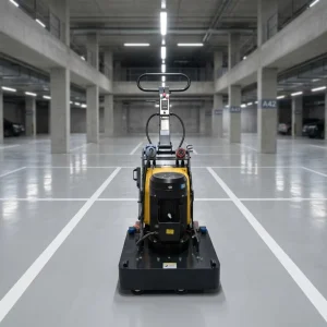 Variable Speed Manual Concrete Floor Grinder Machine 760MM 380V 18.5KW Wet Dry Grinding High Efficiency Terrazzo Grinder