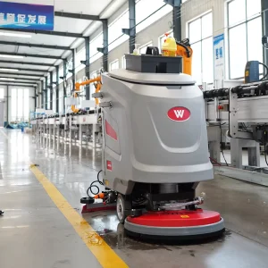 W530 Industrial Automatic Floor Scrubber Machine with Autoscrubber Squeegee and Cleaning Robot