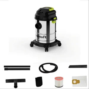 WD15S 15L Stainless Steel Wet Dry Blower Vacuum Cleaner for Home Garage Basement and Workshop