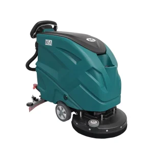 Walk-Behind Battery-Operated Metal Cleaning Brush Floor Scrubber Machine with CE Certificate