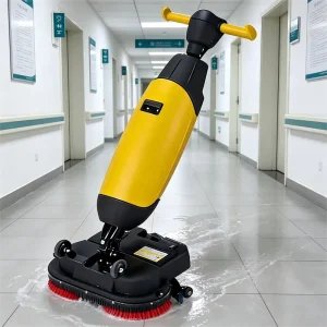 Walk-Behind Floor Scrubber Dryer for Concrete, PVC, Tile and Marble Floors