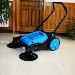 Walk-Behind Hand-Push Street and Turf Leaf Sweeper