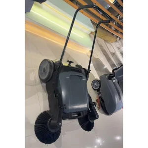 Walk-Behind Manual Floor Sweeper with Core Motor Components for Hotels