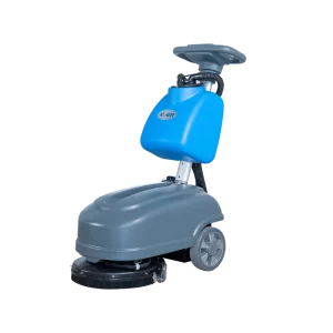 Walk-Behind Mini Automatic Floor Scrubber Dryer for Epoxy, Gym, Tile, and Wooden Floors
