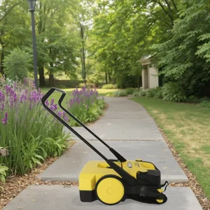Walk Behind Road Sweeper for Street Cleaning Effective in Removing Big Small Fine Dust with Core Brush Components