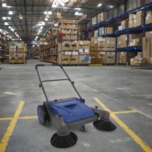 Walk-Behind Rotary Floor Sweeper for Street Cleaning