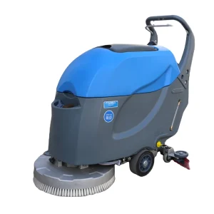 Walk Behind Scrubbing Low Noise Battery Operated New Floor Scrubber