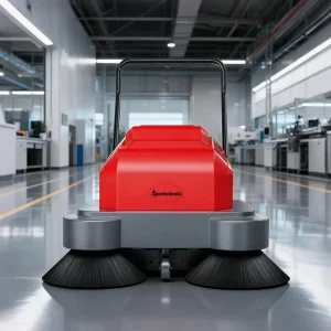 Walk behind Mini Manual Hand Push Sweeper Industrial Street Road Floor Cleaning Sweeper Machine